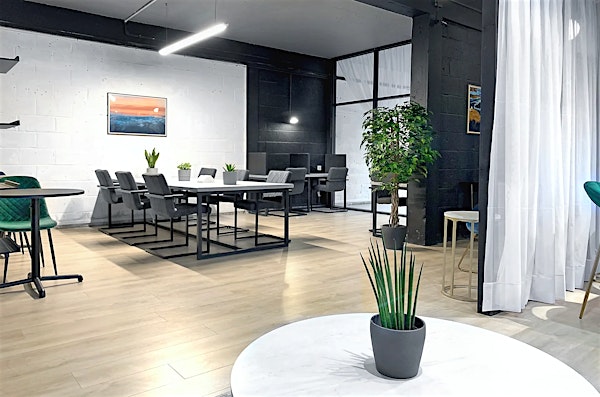 Coworking @ Liberty Workspace Wembley Coworking @ Liberty Workspace Wembley Located in iconic Wembley, Liberty Workspace offer a flexible co-working space, welcoming businesses' from all backgrounds! With amenities such as Wifi, Covid Safety Measures, Plugs, Unlimited Coffee & Tea, TV or Projector, Parking Space, Meeting Room, Bring Your Own Food, Microwave, Lockers Suitable for locations such as Park Royal Station , United Kingdom , Park Royal Station , London